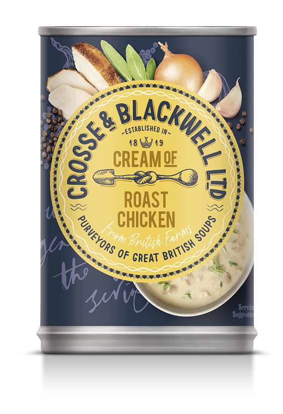 crosse & blackwell cream of roast chicken soup