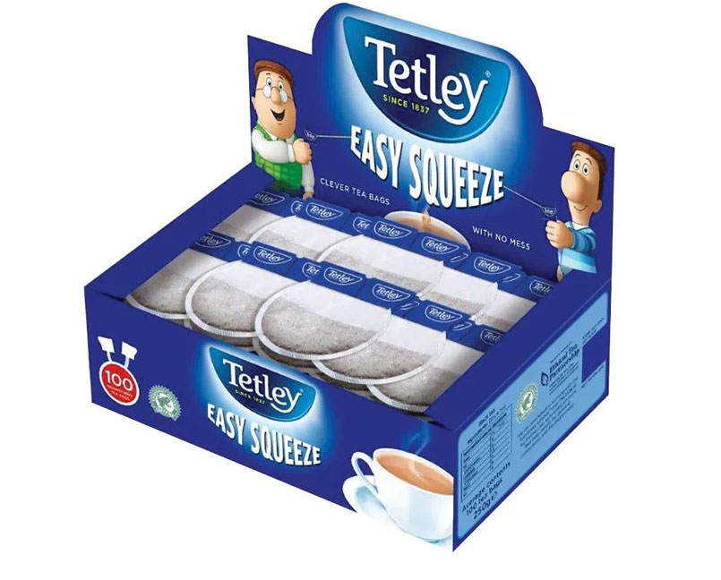 Tetley drawstring tea bags