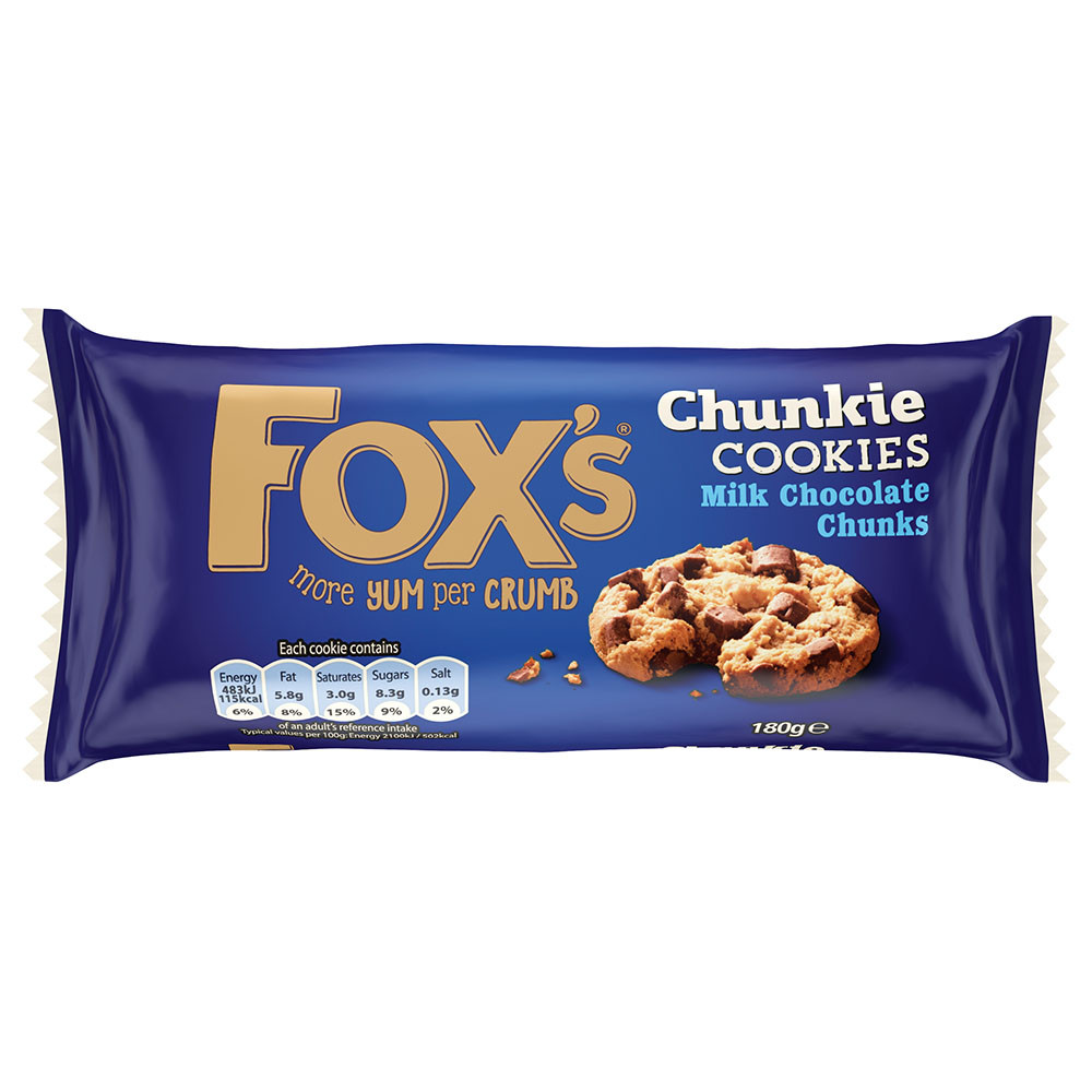 Fox's chocolate chunk cookies